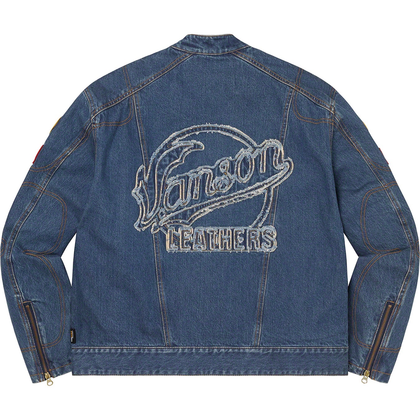 Supreme®/Vanson Leathers® Cordura® Denim Jacket view 3